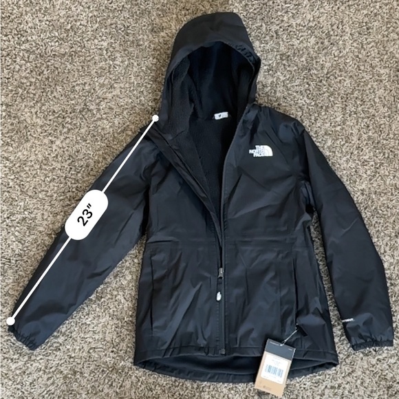NWT The North Face Girls’ Warm Storm Rain Jacket - Picture 3 of 8